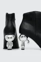Karl Lagerfeld stivaletti alla caviglia in pelle IKON HEEL Gambale: Pelle naturale Parte interna: Materiale sintetico, Pelle naturale Suola: Materiale sintetico