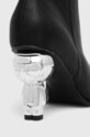 Шкіряні черевики Karl Lagerfeld IKON HEEL чорний KL39035.000