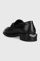 Încălțăminte Karl Lagerfeld mocasini de piele PAYTON KL41420.00S negru