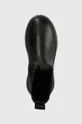μαύρο Δερμάτινες μπότες τσέλσι Karl Lagerfeld KREEPER LO KC