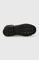 Karl Lagerfeld bocanci de piele TREKKA II KC KL42586F.007 negru
