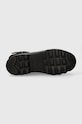 Karl Lagerfeld bocanci de piele TREKKA II KC KL42586F.007 negru