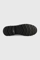 Karl Lagerfeld sztyblety skórzane KOMBAT KC KL45340.000 czarny