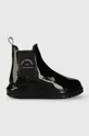 μαύρο Δερμάτινες μπότες Karl Lagerfeld KAPRI KC Γυναικεία
