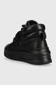Obuwie Karl Lagerfeld sneakersy skórzane KREW MAX KC KL63350.00X czarny