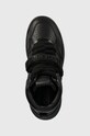 Δερμάτινα αθλητικά παπούτσια Karl Lagerfeld KREW MAX KC μαύρο KL63350.00X