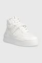 Karl Lagerfeld bőr sportcipő KREW MAX KC KL63350.011 fehér AW23