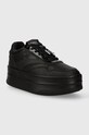 Karl Lagerfeld sneakersy skórzane KOBO III KC KL65020.00X czarny AW23