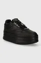 Δερμάτινα αθλητικά παπούτσια Karl Lagerfeld KOBO III KC μαύρο