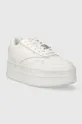 Karl Lagerfeld sneakersy skórzane KOBO III KC biały