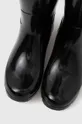 Gumijasti škornji Karl Lagerfeld KALOSH NFT Ženski