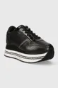 Δερμάτινα αθλητικά παπούτσια Karl Lagerfeld VELOCITA MAX μαύρο