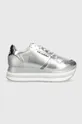 срібний Шкіряні кросівки Karl Lagerfeld VELOCITA MAX Жіночий
