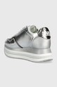 Obuća Kožne tenisice Karl Lagerfeld VELOCITA MAX KL64921.3SL srebrna