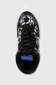 Karl Lagerfeld Jeans sneakersy skórzane KREW czarny KLJ63043.001