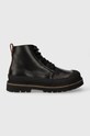 Birkenstock stivaletti alla caviglia in pelle non isolato nero 1025214