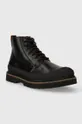 Birkenstock leather ankle boots black