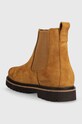 Obuća Gležnječe od brušene kože Birkenstock 1025724 narančasta