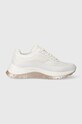 Αθλητικά Calvin Klein 2 PIECE SOLE RUNNER LACE UP συνθετικό λευκό HW0HW01640