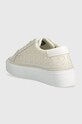 Взуття Кросівки Calvin Klein FLATFORM CUPSOLE LACE UP-EPI MN HW0HW01670 бежевий