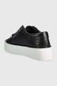 Obuwie Calvin Klein sneakersy FLATFORM CUPSOLE LACE UP-EPI MN HW0HW01670 czarny