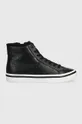 μαύρο Πάνινα παπούτσια Calvin Klein VULC HIGH TOP - EPI MONO WL Γυναικεία