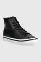 Πάνινα παπούτσια Calvin Klein VULC HIGH TOP - EPI MONO WL μαύρο