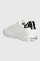 Încălțăminte Calvin Klein sneakers din piele VULC LACE UP HW0HW01681 alb