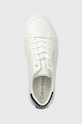 Calvin Klein sneakers din piele VULC LACE UP alb HW0HW01681