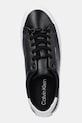 Шкіряні кросівки Calvin Klein VULC LACE UP чорний HW0HW01681