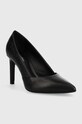 Calvin Klein szpilki ESS STILETTO PUMP 90 - EPI MN MX HW0HW01737 czarny AW23