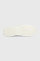 Kožené tenisky Calvin Klein VULC LACE UP - MET HW0HW01884 béžová