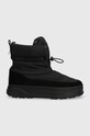 Sněhule Pepe Jeans KORE SNOW W imitace kůže černá PLS31503