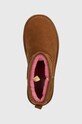 Pepe Jeans śniegowce zamszowe DISS FUNNY W brązowy PLS50509