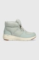Skechers śniegowce GLACIAL ULTRA syntetyczny niebieski 144194