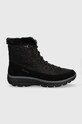 Skechers śniegowce EASY GOING imitacja zamszu czarny 167204