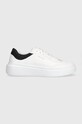 Skechers sneakers CORDOVA CLASSIC plată alb 185060