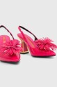 Δερμάτινες γόβες Kat Maconie Shani SHANI.LUMINOUS.PINK ροζ AW23