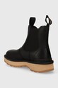 Încălțăminte Sorel ghete chelsea de piele HI LINE CHELSEA 2009101010 negru