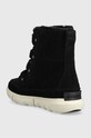 Взуття Замшеві чоботи Sorel EXPLORER NEXT JOAN WP 2058871010 чорний