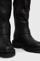 Взуття Шкіряні чоботи Kurt Geiger London Hackney Biker 547000109.BLACK чорний