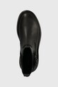 Kožené kotníkové boty Kurt Geiger London Matilda Chelsea černá 655000109.BLACK