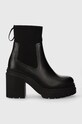 HUGO botine Kris peste 8 cm negru 50504745.001