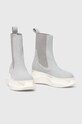 Rick Owens chelsea boots DS02C5846.SHA gray AW23