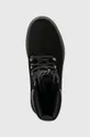 crna Čizme od brušene kože Timberland Stone Street 6in WP
