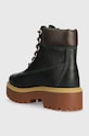 Boty Kožené workery Timberland Stone Street 6in WP TB0A5RK1EA11 zelená