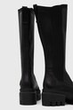 Παπούτσια Δερμάτινες μπότες Timberland Everleigh Boot Tall TB0A5YMR0151 μαύρο