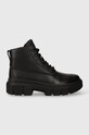 Timberland bocanci de piele Greyfield Leather Boot pana la 5 cm negru TB0A5ZDR0011