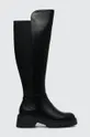 črna Elegantni škornji Steve Madden Callback Ženski