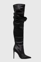 Steve Madden kozaki Vanguard nieocieplane czarny SM11002589.001